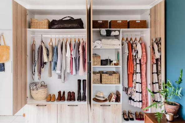 organized closet
